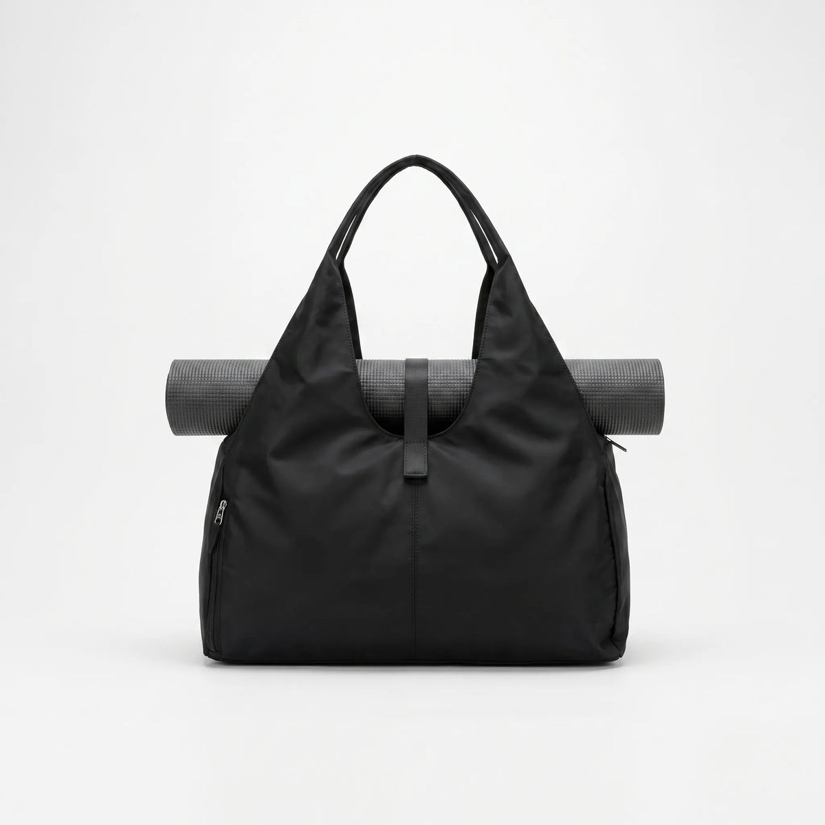 Spacious Gym Duffel Bag for Women with Separate Shoe Pocket