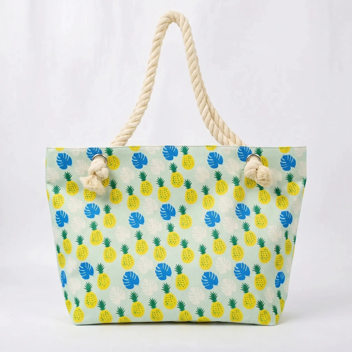 Summer Beach Tote Bag for Women with Print Design