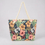 Summer Beach Tote Bag for Women with Print Design