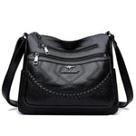 Soft Leather Shoulder Bag for Women - Chic Daily Style