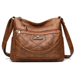 Soft Leather Shoulder Bag for Women - Chic Daily Style
