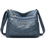 Soft Leather Shoulder Bag for Women - Chic Daily Style