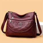 Soft Leather Shoulder Bag for Women - Chic Daily Style