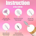 Electric Nail Buffer and Manicure Set for Women – Portable Design