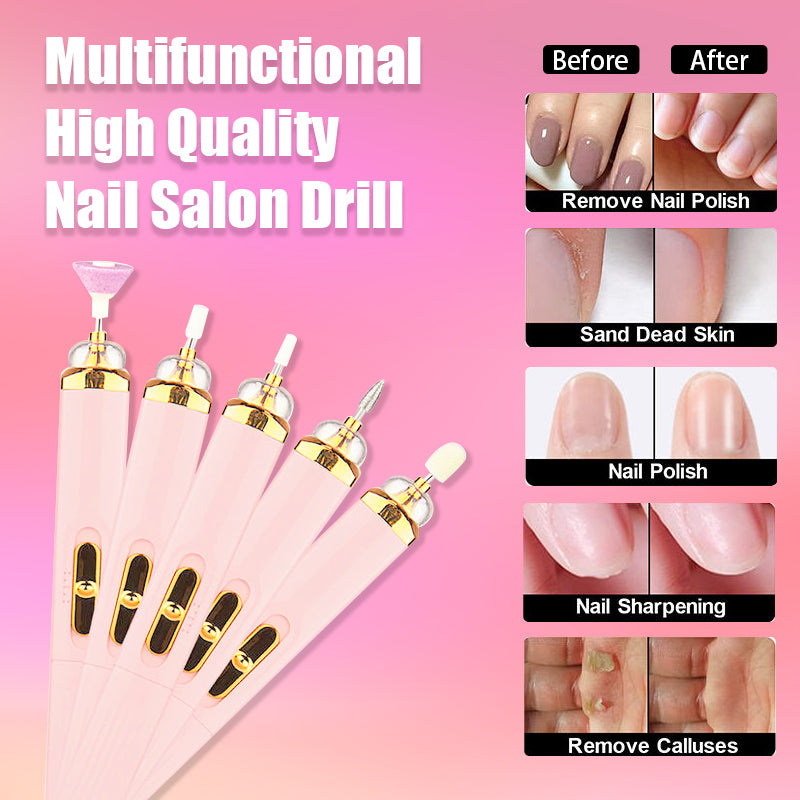 Electric Nail Buffer and Manicure Set for Women – Portable Design