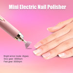 Electric Nail Buffer and Manicure Set for Women – Portable Design