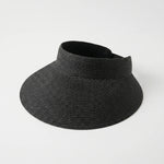 Travel Sun Visor Hat for Women with Roll-Up Design