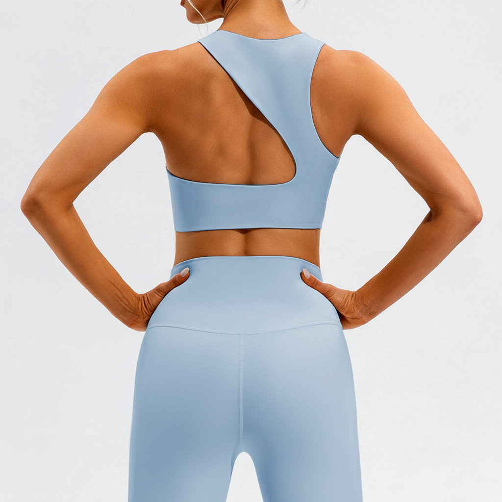 Seamless Activewear Set for Women – Top and Leggings