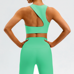 Seamless Activewear Set for Women – Top and Leggings