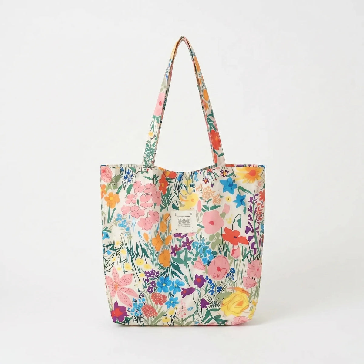 Soft Shoulder Tote Bag for Women with Print Design