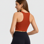 Supportive Women's Exercise Top Featuring Removable Padding