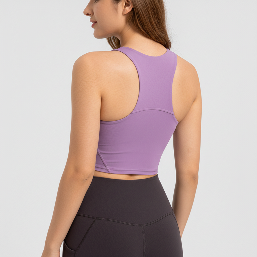 Supportive Women's Exercise Top Featuring Removable Padding