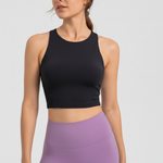 Supportive Women's Exercise Top Featuring Removable Padding