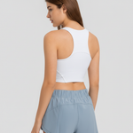Supportive Women's Exercise Top Featuring Removable Padding