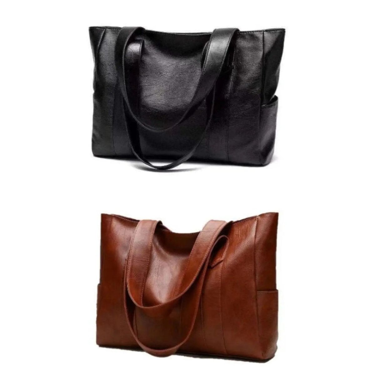 Sophisticated Vintage Shoulder Tote Bag for Women