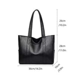 Sophisticated Vintage Shoulder Tote Bag for Women