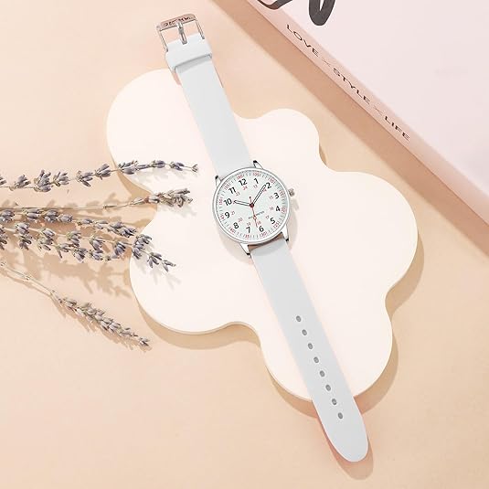 Silicone Band Waterproof Watch for Nurses - Women's Design