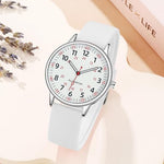 Silicone Band Waterproof Watch for Nurses - Women's Design