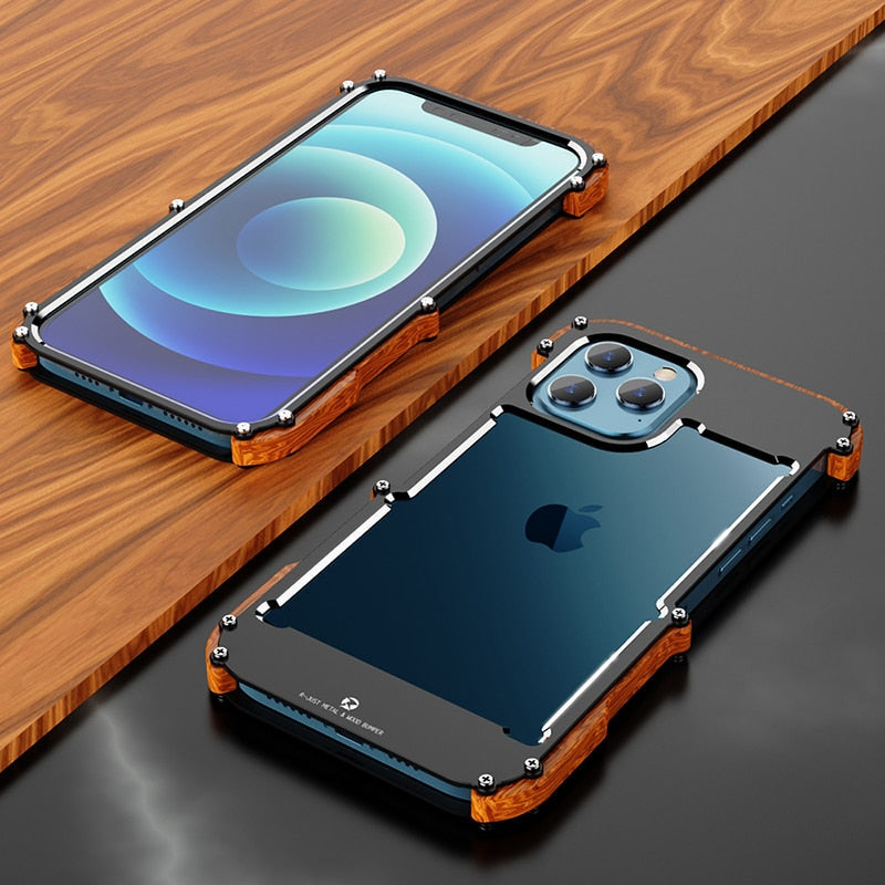 Natural Wooden Phone Case for iPhone - Durable and Stylish Protection