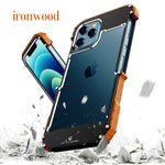 Natural Wooden Phone Case for iPhone - Durable and Stylish Protection