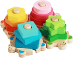 Montessori Stapelspiel für kreatives Lernen