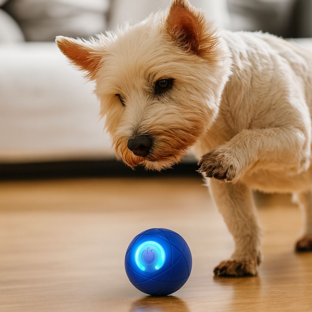 WuffBall: Interaktives Hundespielzeug für endlosen Spaß
