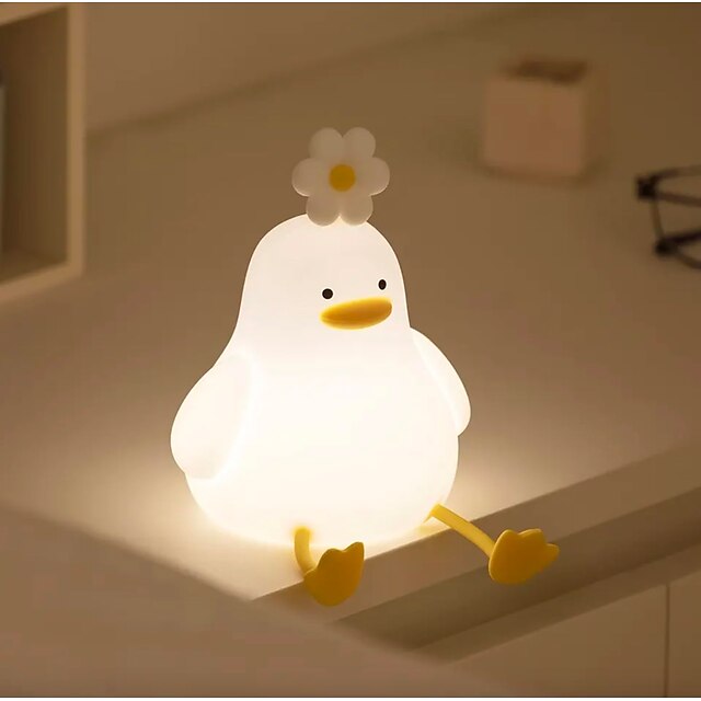 Bezaubernde Nachtlampe in Entenform