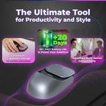 FlexiControl Bluetooth Remote Control | Wireless Touchpad and Laser Pointer for Easy Operation