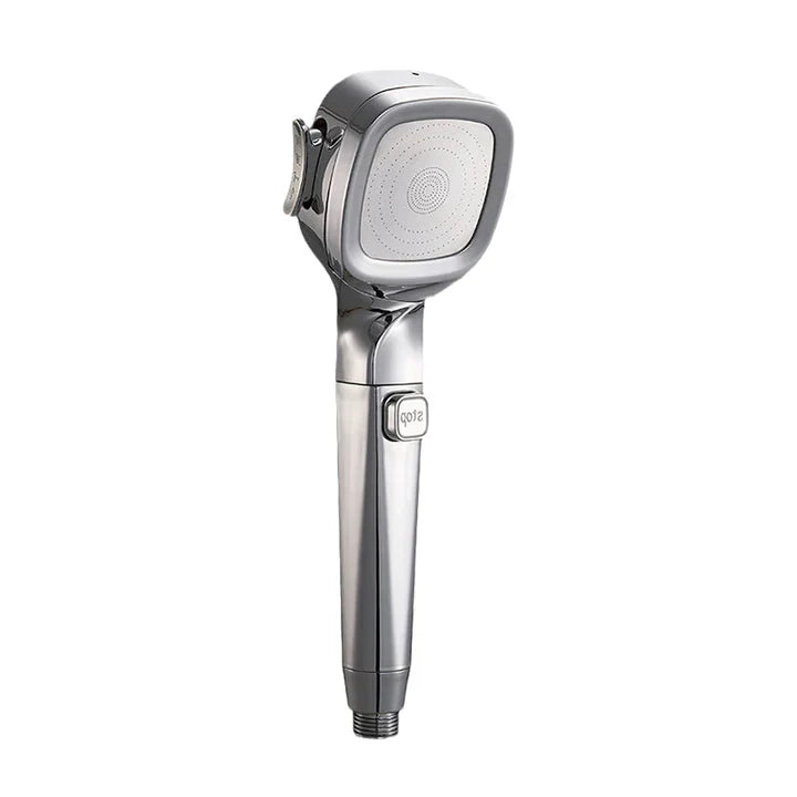 Vielseitiger Handheld Duschkopf mit 4 Funktionen und Stopp-Taste