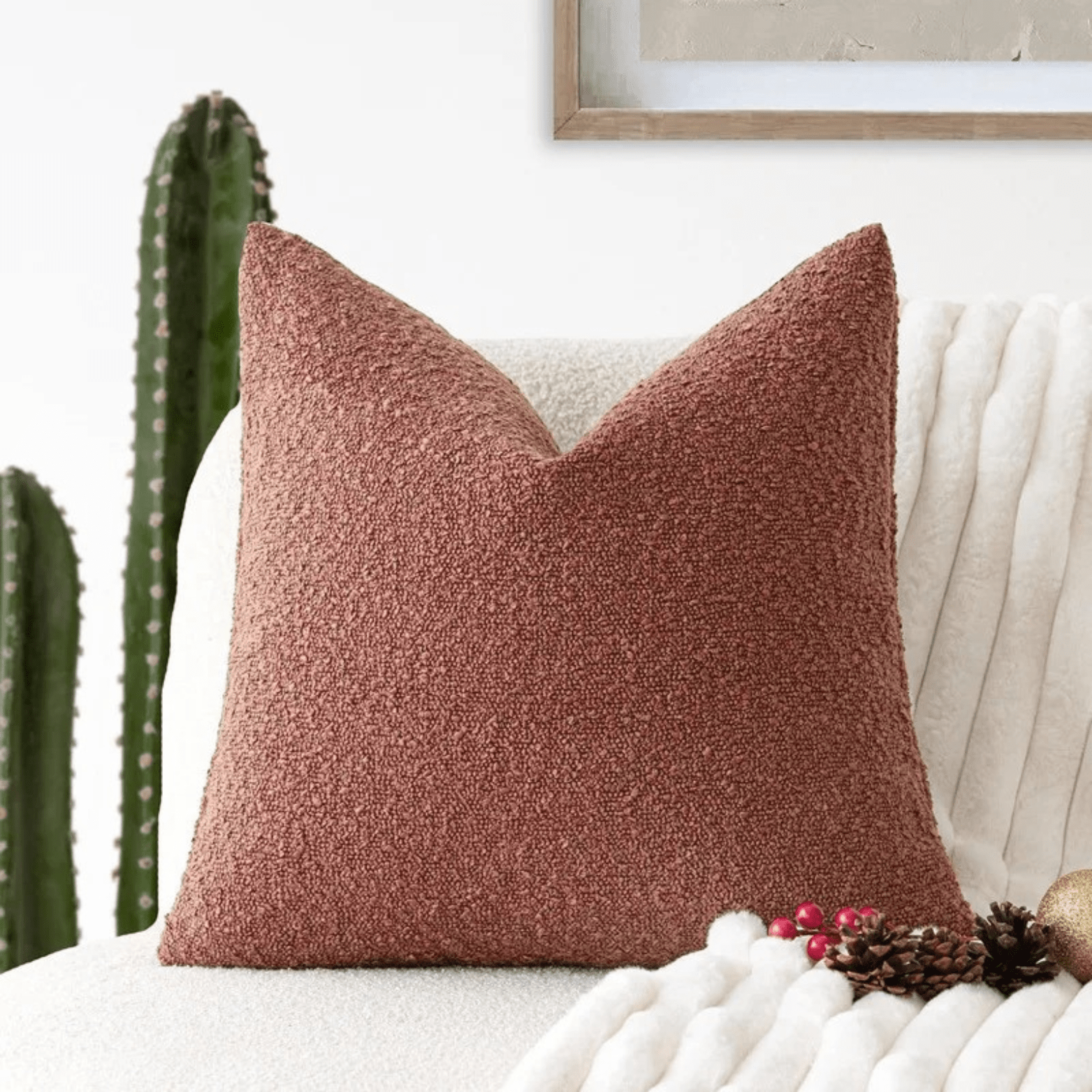 Stylish cushion cover in a modern design for your home