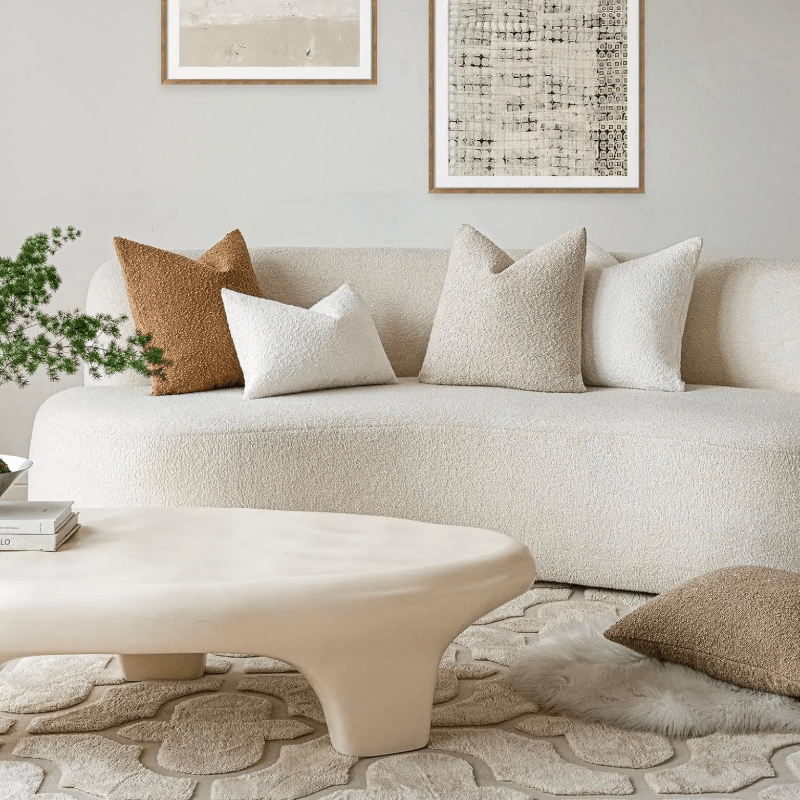 Stylish cushion cover in a modern design for your home