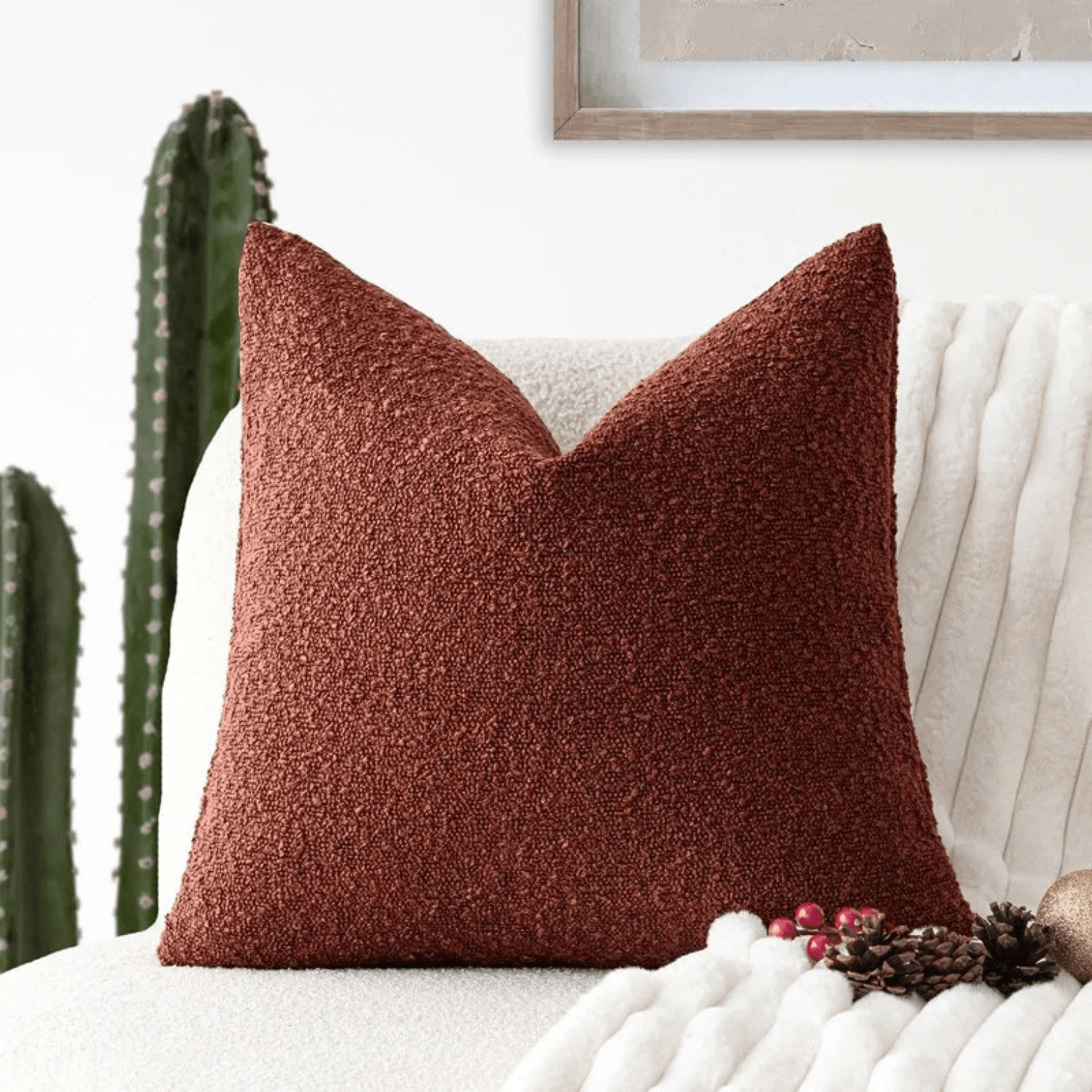 Stylish cushion cover in a modern design for your home