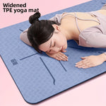 Aligna Yogamatte: Rutschfest mit Ausrichtungssystem für Ihr Training