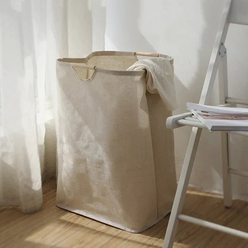 Stylish Foldable Laundry Hamper in Asian Design