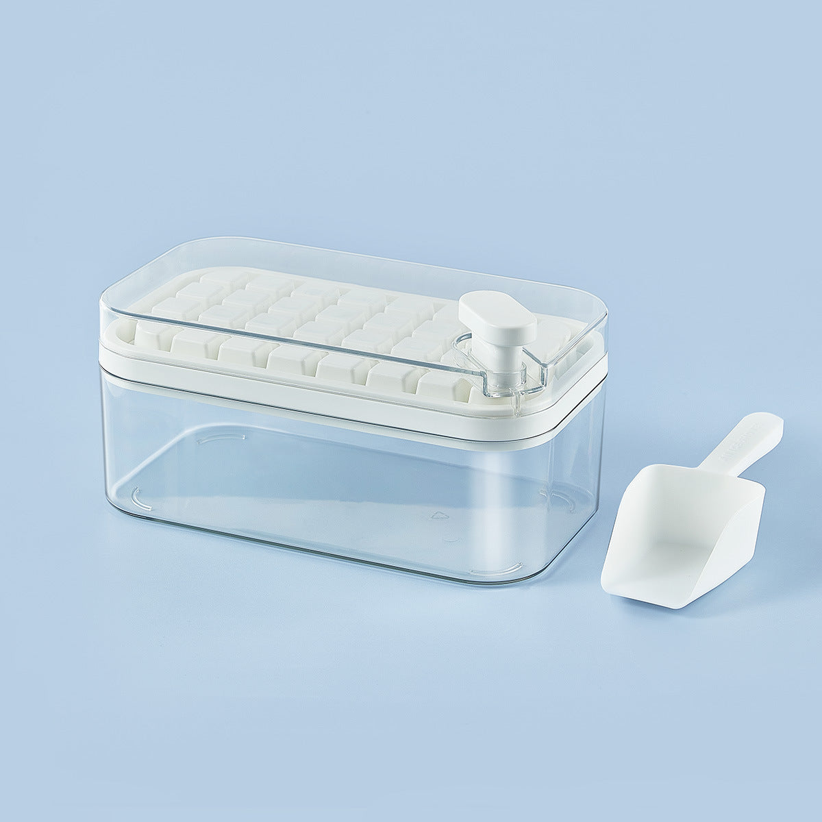 Silikon-Eiswürfelschale mit 32 Fächern