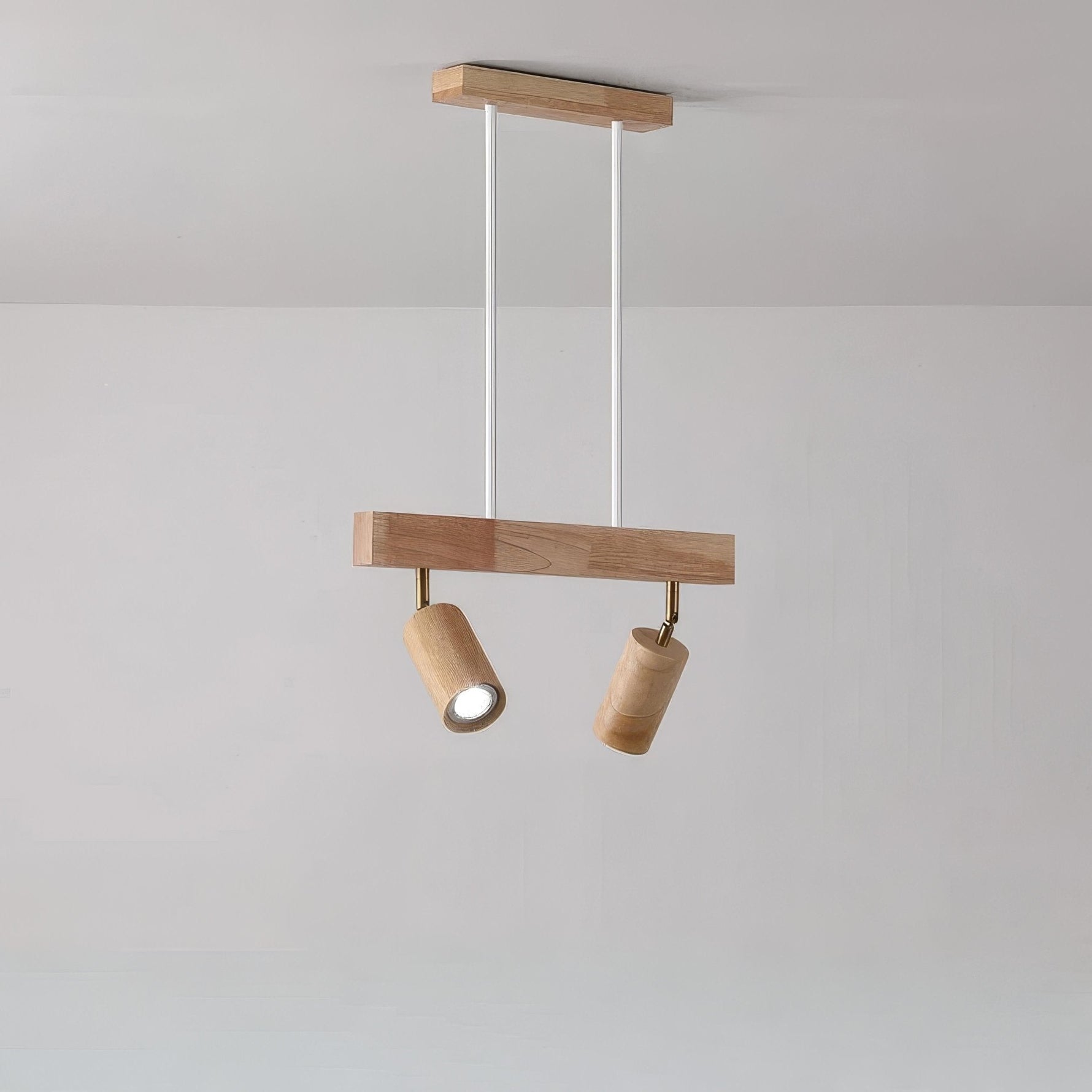 NaturaGlow – Elegant Wooden LED Ceiling Spotlight for Every Room