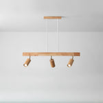 NaturaGlow – Elegant Wooden LED Ceiling Spotlight for Every Room