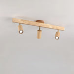 NaturaGlow – Elegant Wooden LED Ceiling Spotlight for Every Room