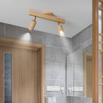 NaturaGlow – Elegant Wooden LED Ceiling Spotlight for Every Room