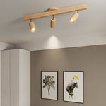 NaturaGlow – Elegant Wooden LED Ceiling Spotlight for Every Room