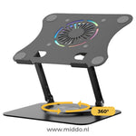 FlexiStand | 360° Adjustable Laptop and Tablet Stand – Ergonomic & Stylish